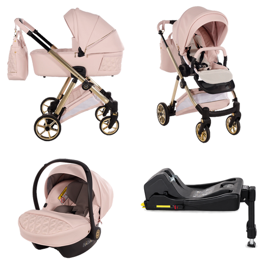 4 IN 1 (Sisältää turvakaukalon + ISOFIX-telakan)