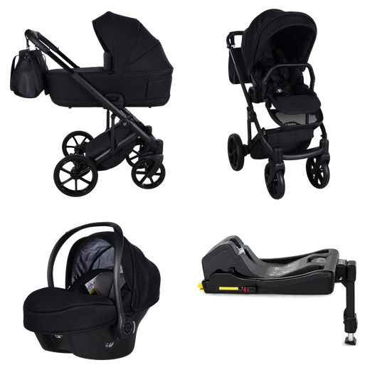 4 IN 1 (Inclut le siège auto + base ISOFIX)