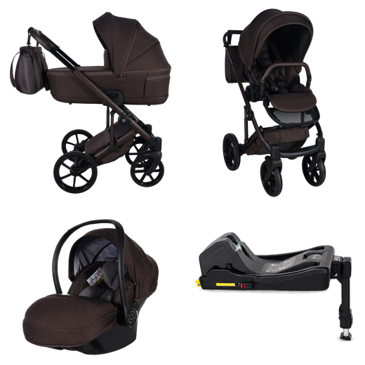 4 IN 1 (Zawiera fotelik + bazę ISOFIX)