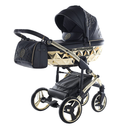 Junama Enzo Black & Gold stroller