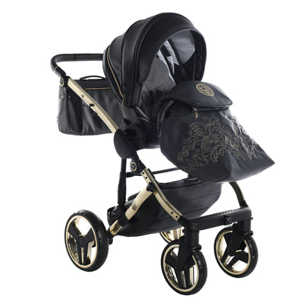 Junama Enzo Black & Gold stroller
