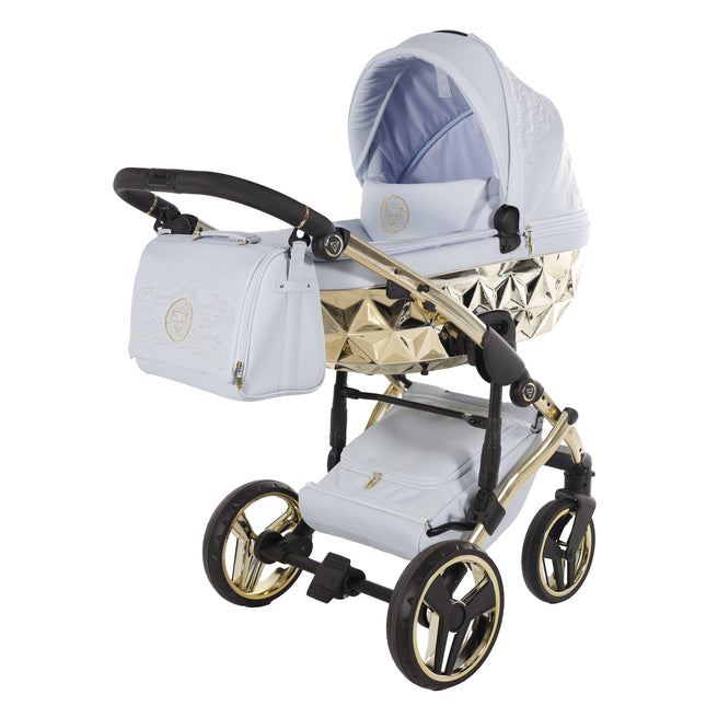 Junama Enzo Gold & Blue stroller