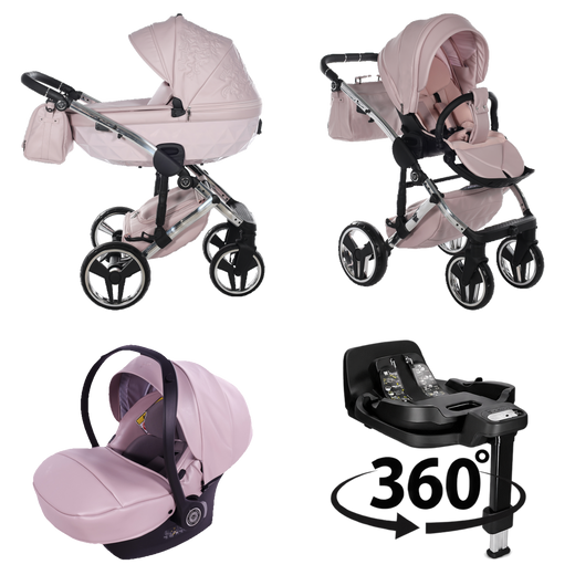 4 IN 1 (Includes Car Seat + 360° Rotating ISOFIX Base)