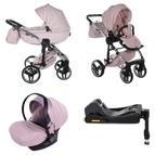 Pink / 4 IN 1 (Includes Car Seat + ISOFIX Base)