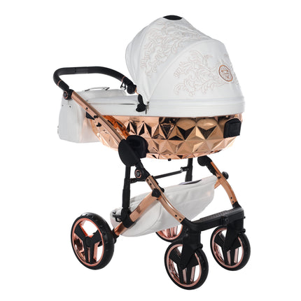 Junama Enzo White & Copper stroller