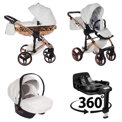 4 IN 1 (Includes Car Seat + 360° Rotating ISOFIX Base)