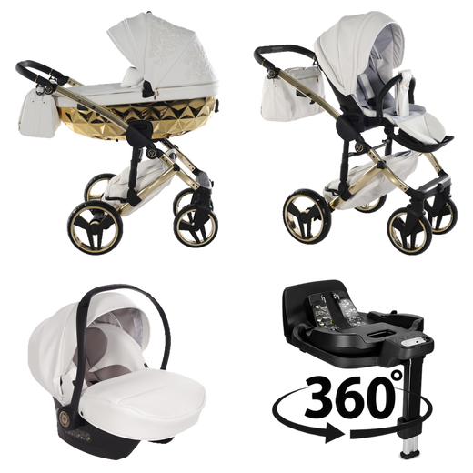 4 IN 1 (Includes Car Seat + 360° Rotating ISOFIX Base)