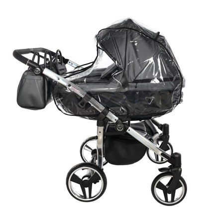 Junama Fluo Duo Gray side-by-side double stroller