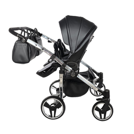 Junama Fluo Duo Gray side-by-side double stroller