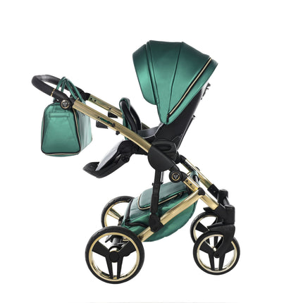 Junama Fluo Green stroller