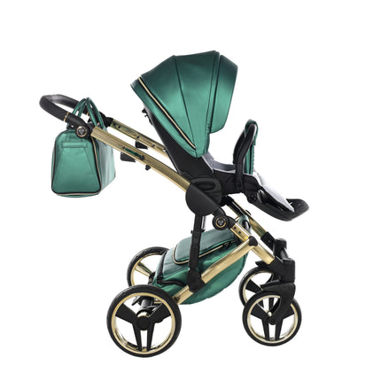 Junama Fluo Green stroller