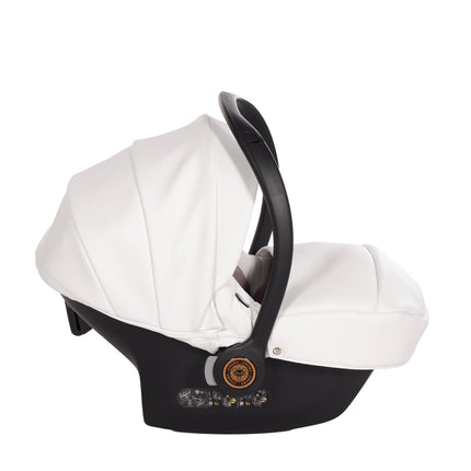 Silla de coche para bebé Junama Fluo Individual en color Blanco y cobre