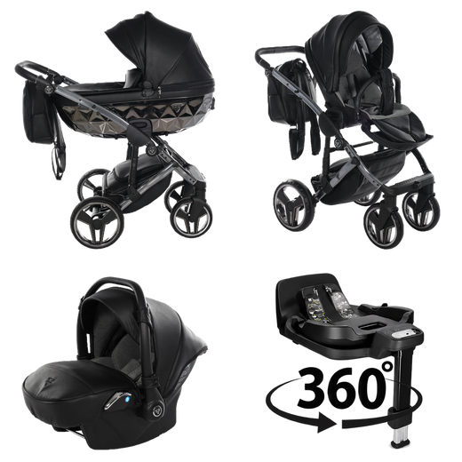 4 IN 1 (Includes Car Seat + 360° Rotating ISOFIX Base)