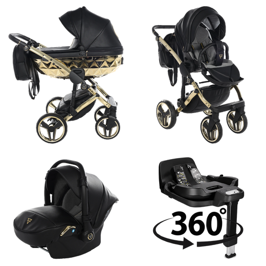 4 IN 1 (Includes Car Seat + 360° Rotating ISOFIX Base)