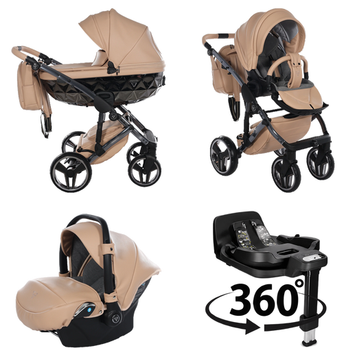 4 IN 1 (Includes Car Seat + 360° Rotating ISOFIX Base)