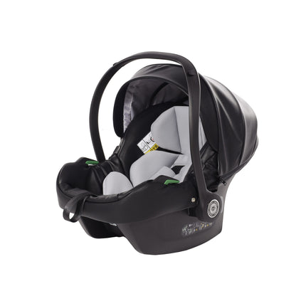 Junama Hand Craft Glitter babyskydd i färgen Svart & Silver
