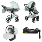 Mint / 4 IN 1 (Inkluderar babyskydd + ISOFIX-bas)
