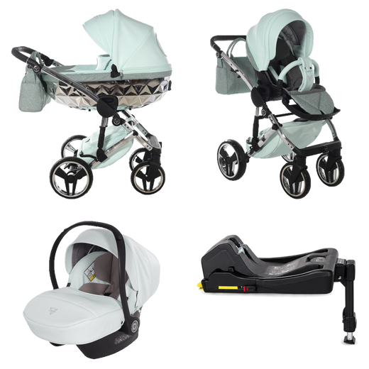 4 IN 1 (Inkluderar babyskydd + ISOFIX-bas)