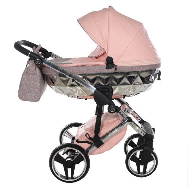 Junama Hand Craft Glitter Pink stroller