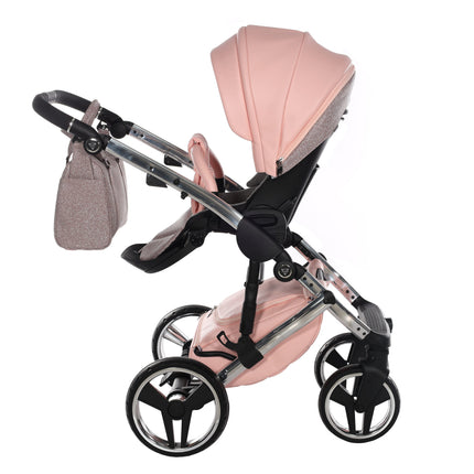Junama Hand Craft Glitter barnvagn i färgen Rosa