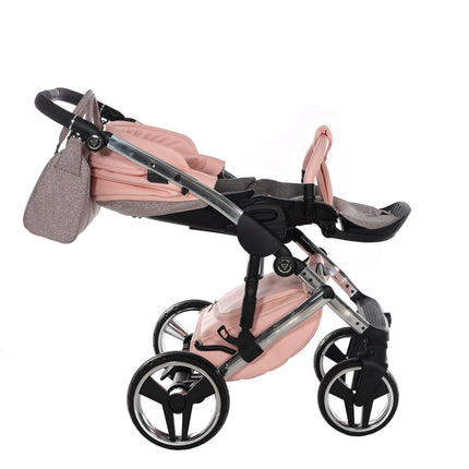 Junama Hand Craft Glitter barnvagn i färgen Rosa