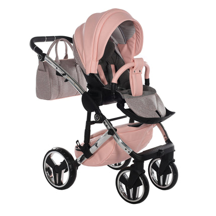 Junama Hand Craft Glitter barnvagn i färgen Rosa