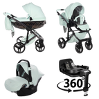 Mint / 4 IN 1 (Includes Car Seat + 360° Rotating ISOFIX Base)