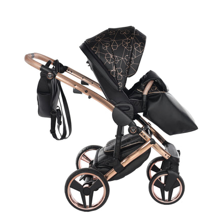 Junama Heart Black & Copper stroller