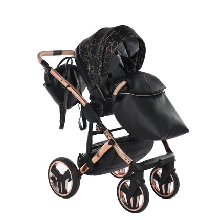 Junama Heart Black & Copper stroller