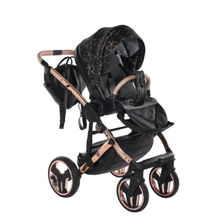 Junama Heart Black & Copper stroller