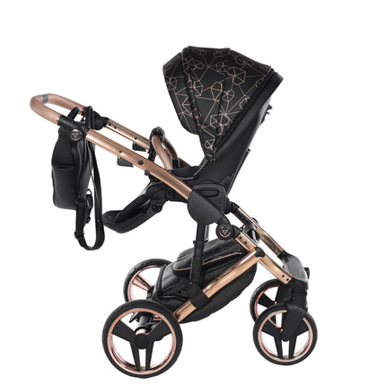 Junama Heart Black & Copper stroller