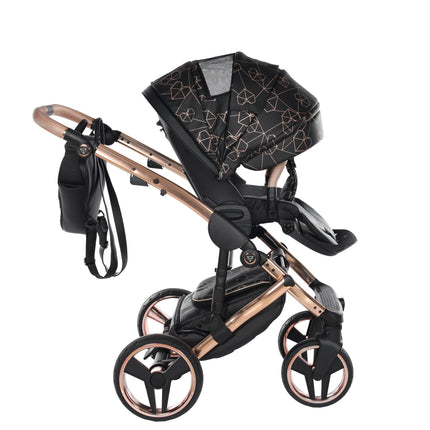 Junama Heart Black & Copper stroller