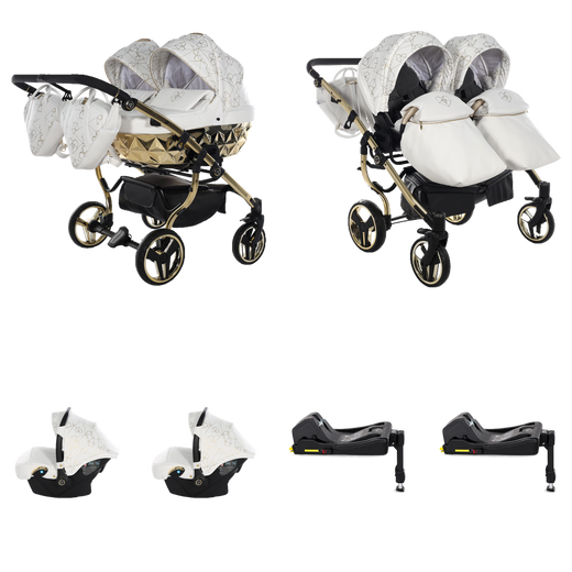 4 IN 1 (Inclui 2 cadeiras auto + 2 bases ISOFIX)