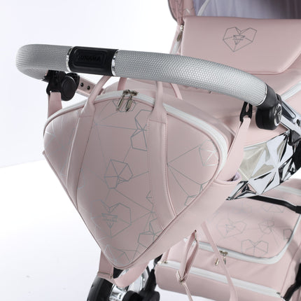 Junama Heart Pink stroller