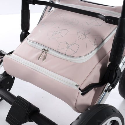 Junama Heart Pink stroller