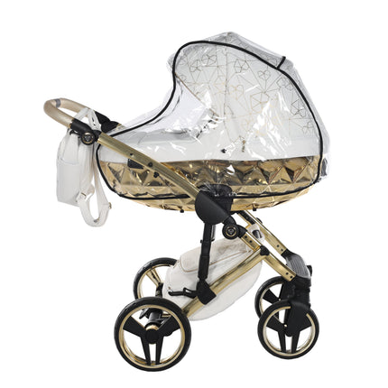Junama Heart White & Gold stroller
