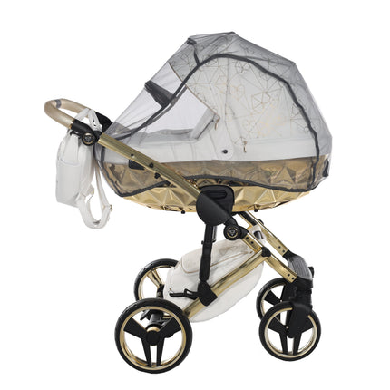 Junama Heart White & Gold stroller