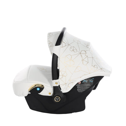 Junama Heart White & Gold stroller