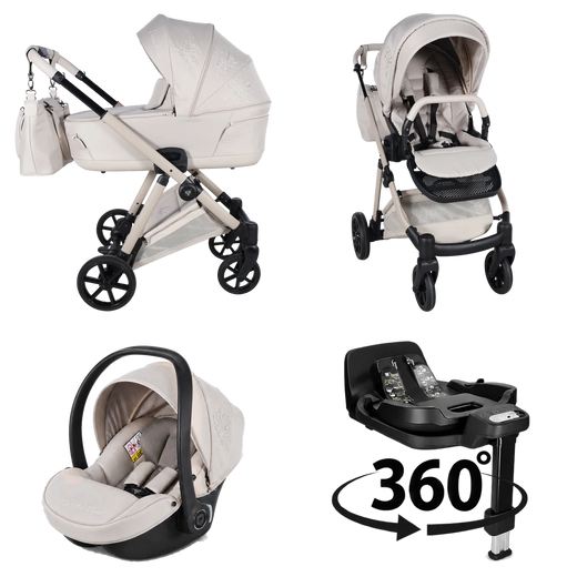 4 IN 1 (Includes Car Seat + 360° Rotating ISOFIX Base)
