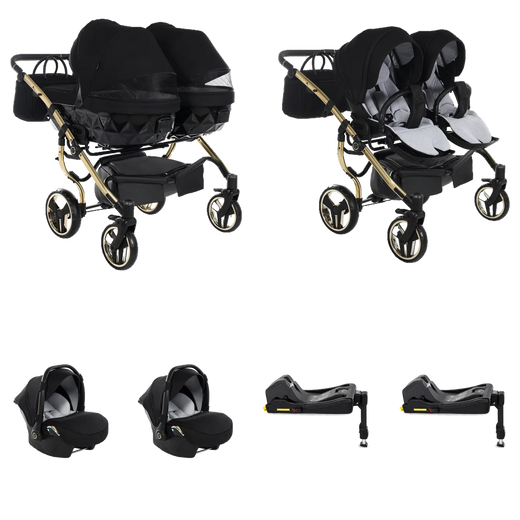4 IN 1 (Включва 2 столчета за кола + 2 ISOFIX бази)