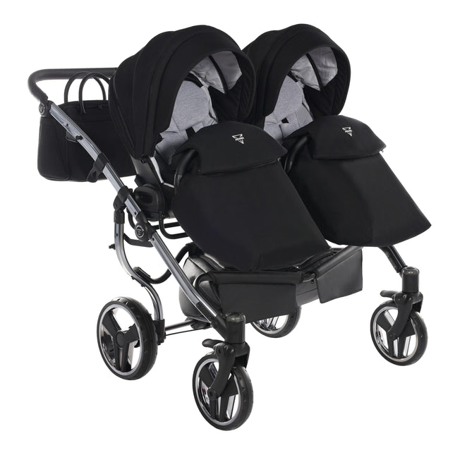 Junama S Line Duo Red side-by-side double stroller