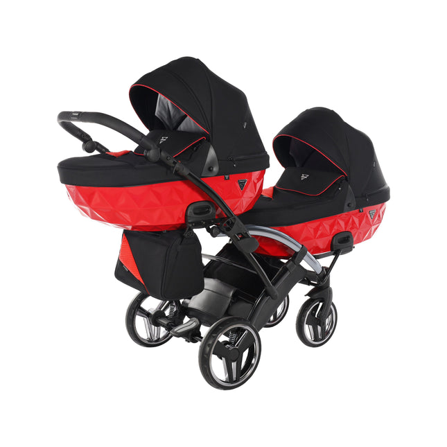 Junama S Line Duo Slim Red tandem double stroller