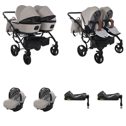 4 IN 1 (Include 2 ovetti + 2 basi ISOFIX)