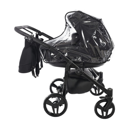 Junama Space Duo Black side-by-side double stroller