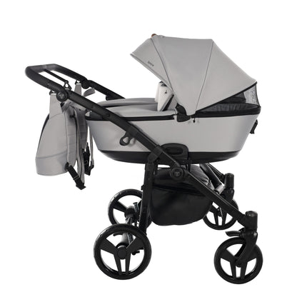 Junama Space Duo Gray side-by-side double stroller