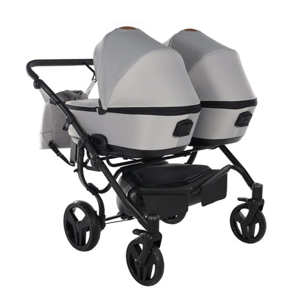 Junama Space Duo Gray side-by-side double stroller