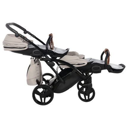 Junama Space Duo Slim Beige tandem double stroller