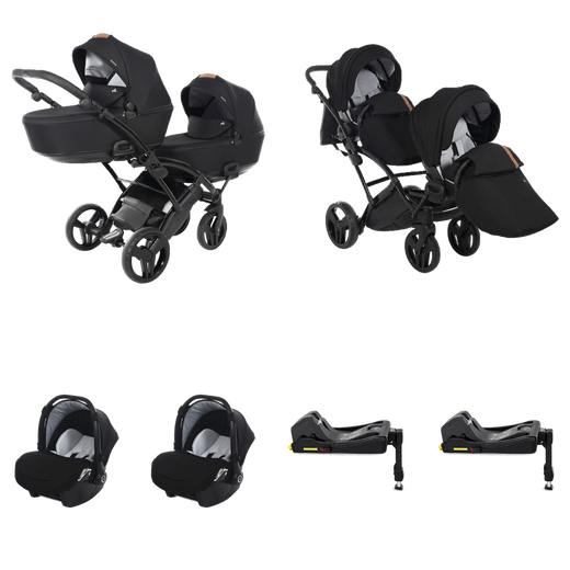 4 IN 1 (Includes 2 Car Seats + 2 ISOFIX Bases)