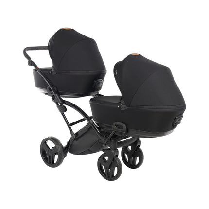 Junama Space Duo Slim Black tandem double stroller