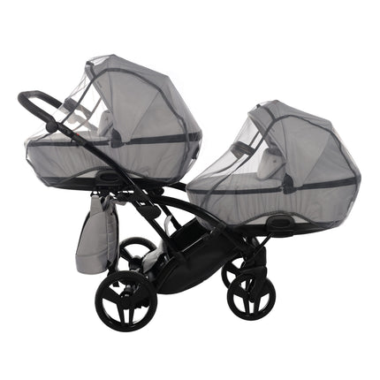 Junama Space Duo Slim Gray tandem double stroller
